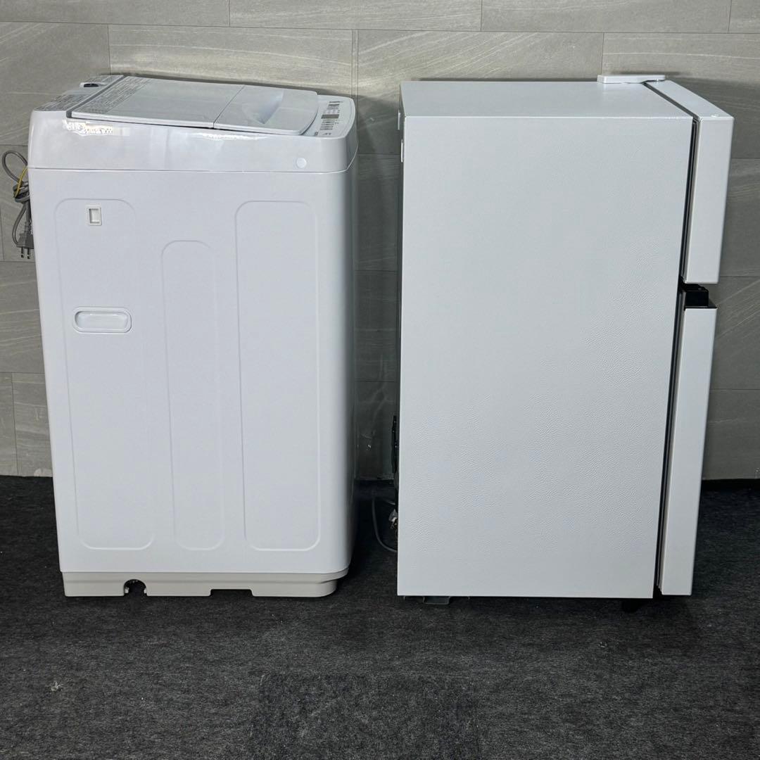 Hisense 生活家電 2点セット 冷蔵庫 洗濯機 2024 最新 d4579