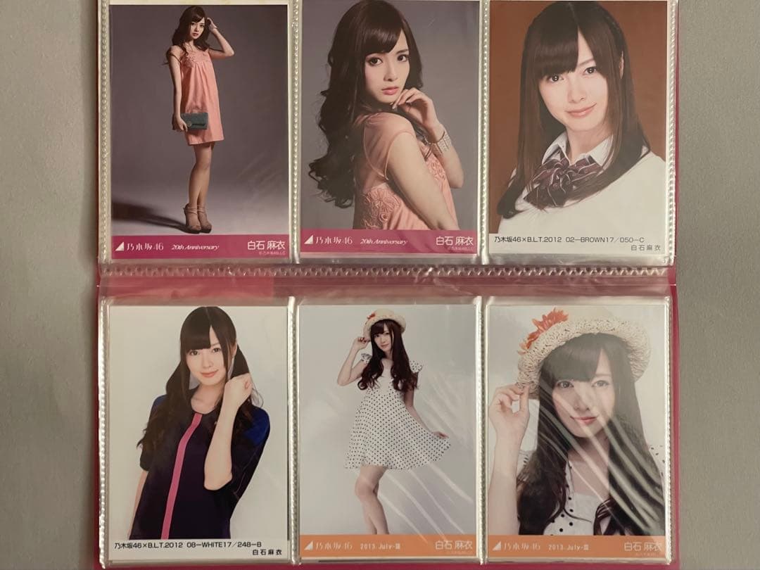 乃木坂46 白石麻衣さん　生写真　103枚セット　バラ売り可