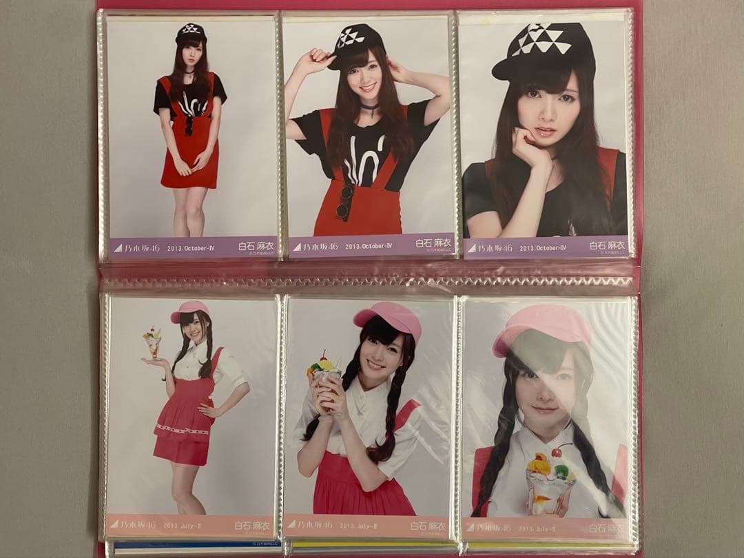 乃木坂46 白石麻衣さん　生写真　103枚セット　バラ売り可