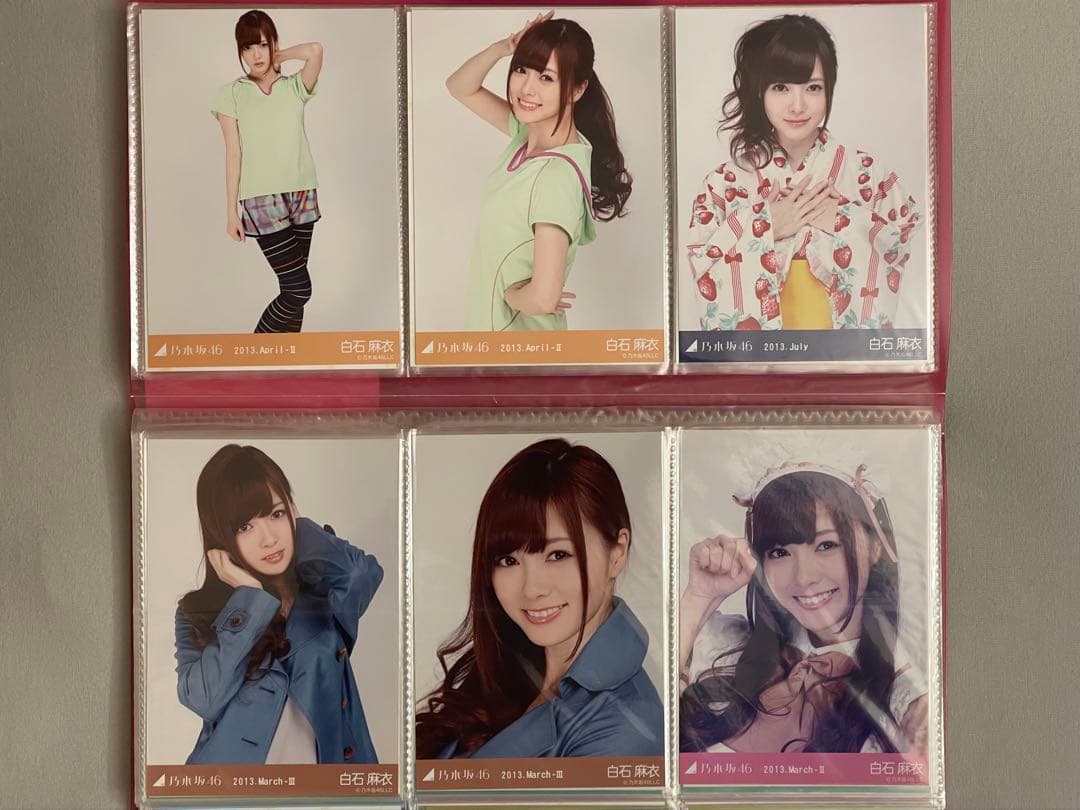乃木坂46 白石麻衣さん　生写真　103枚セット　バラ売り可