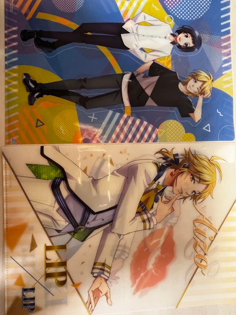 HoneyWorks LIP×LIP 愛蔵 勇次郎 A4クリアファイル 2枚入り | Shop at