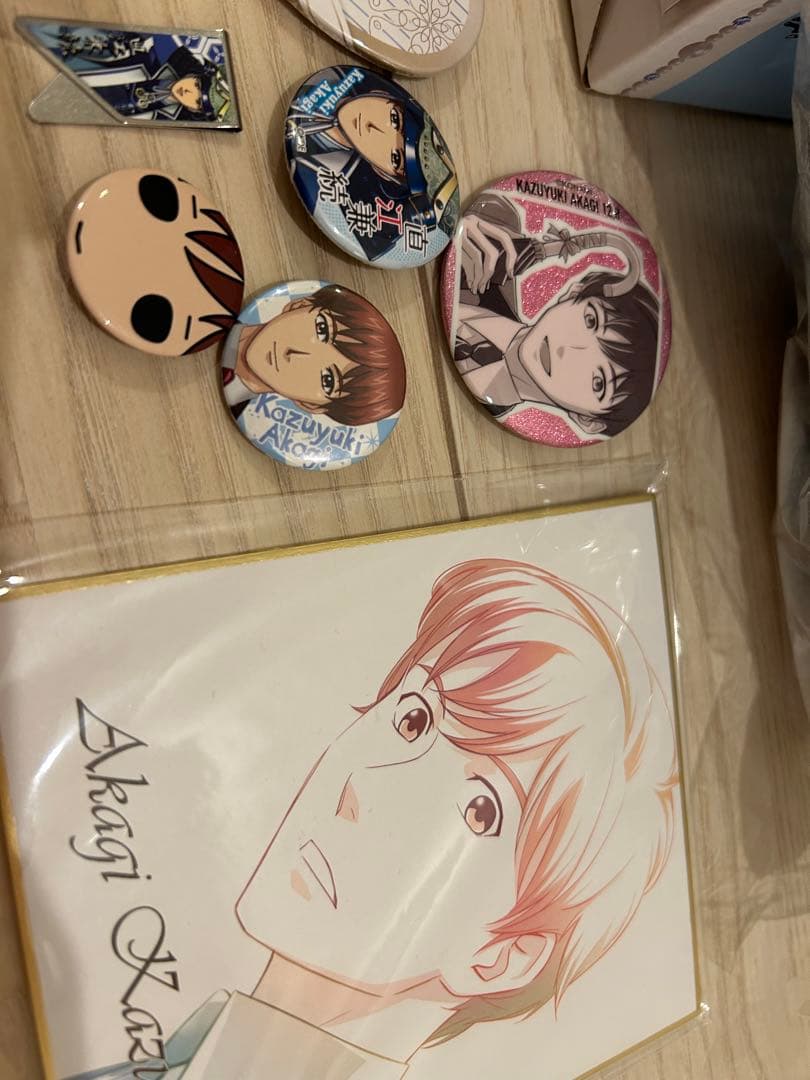 赤城一雪　グッズセット　缶バッジ　アクスタ　ぬいぐるみ　クッション　ときメモGS