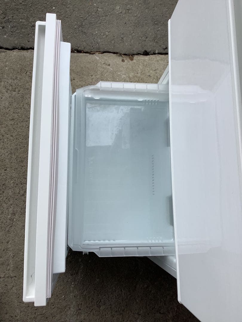 ま 2021年製 東芝 3ドア冷蔵庫 GR-S33SC(WT) 326L