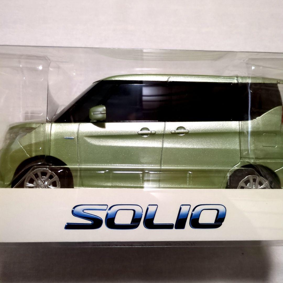 スズキ新型 SOLIO 　グリーン　[非売品]　サイズ 11cm×21.5cm
