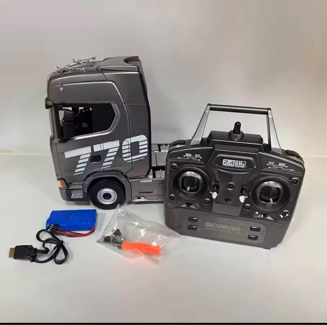 スカニア R770 ラジコン トレーラー 1/18 19ch ヘッド 台車セット