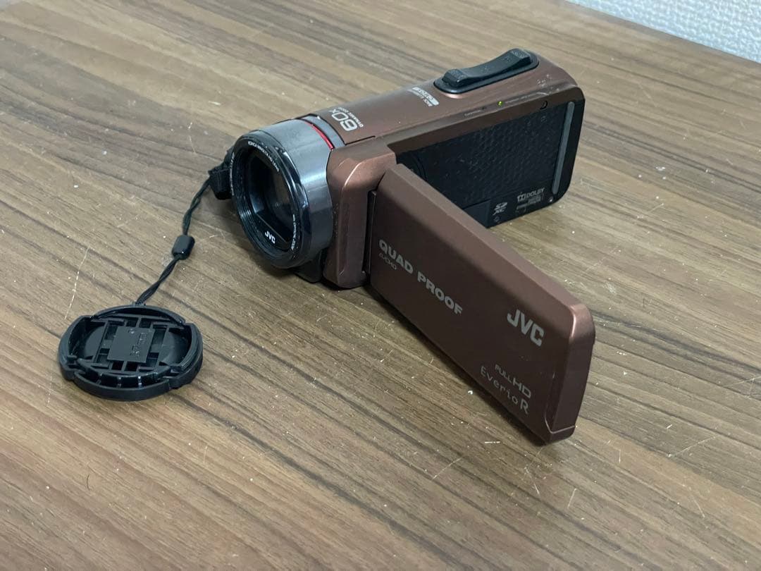 ビデオカメラ】JVC EverioR 防水防塵GZ-R400-T