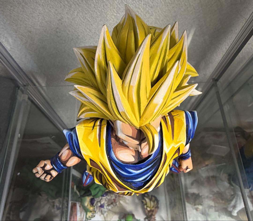 スーパーサイヤ人3孫悟空 二次元塗装 アニメ塗装 一番くじ