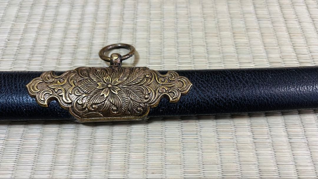 模造刀 海軍刀 指揮刀 サーベル 刀緒付き 250617-1
