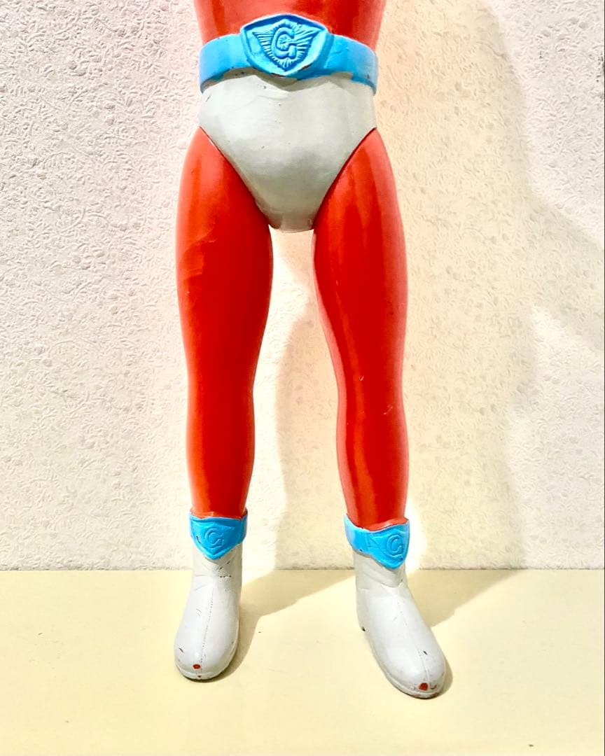 ブルマァク ゴッドマン 当時物 ブルマァク 行け! ゴッドマン ソフビ