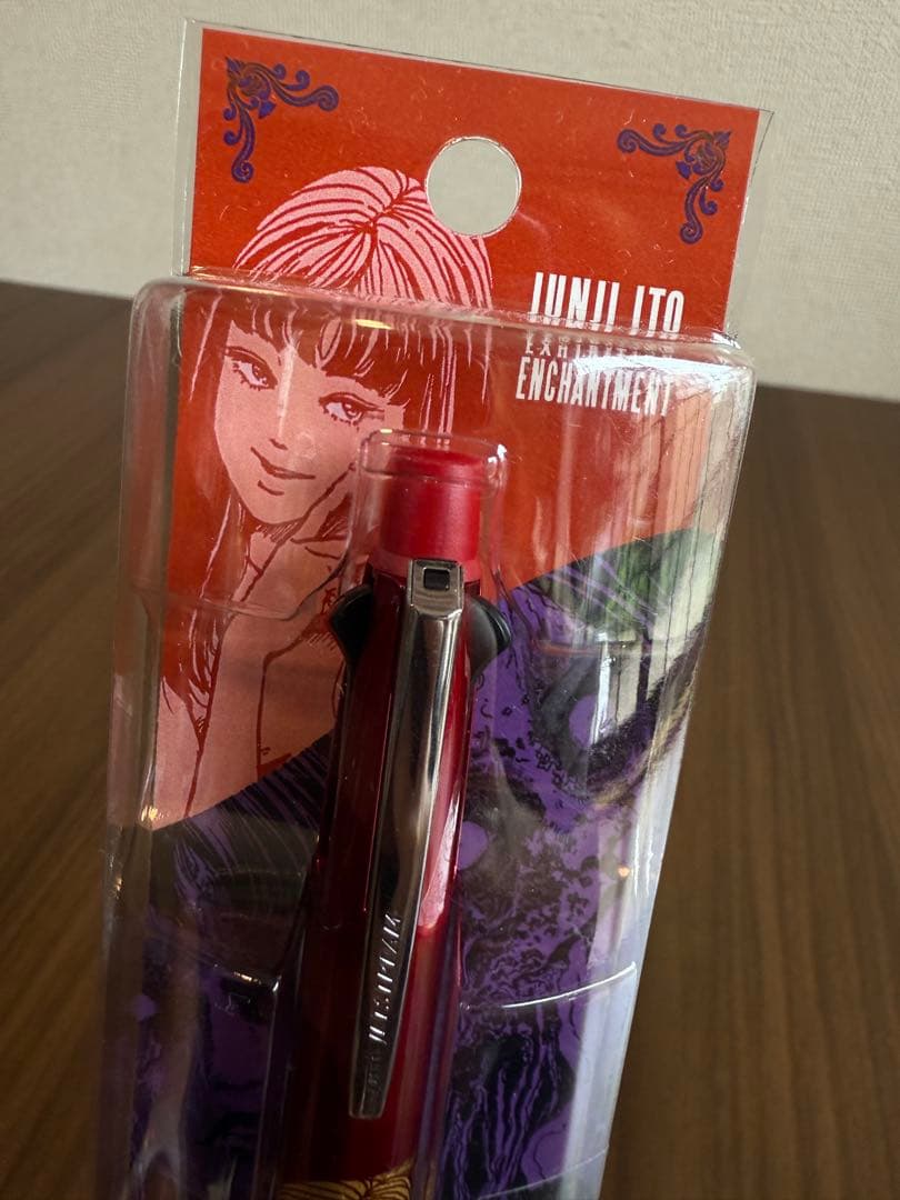 伊藤潤二展 JETSTREAM 4&1 赤青 多機能ペン 多機能ボールペン