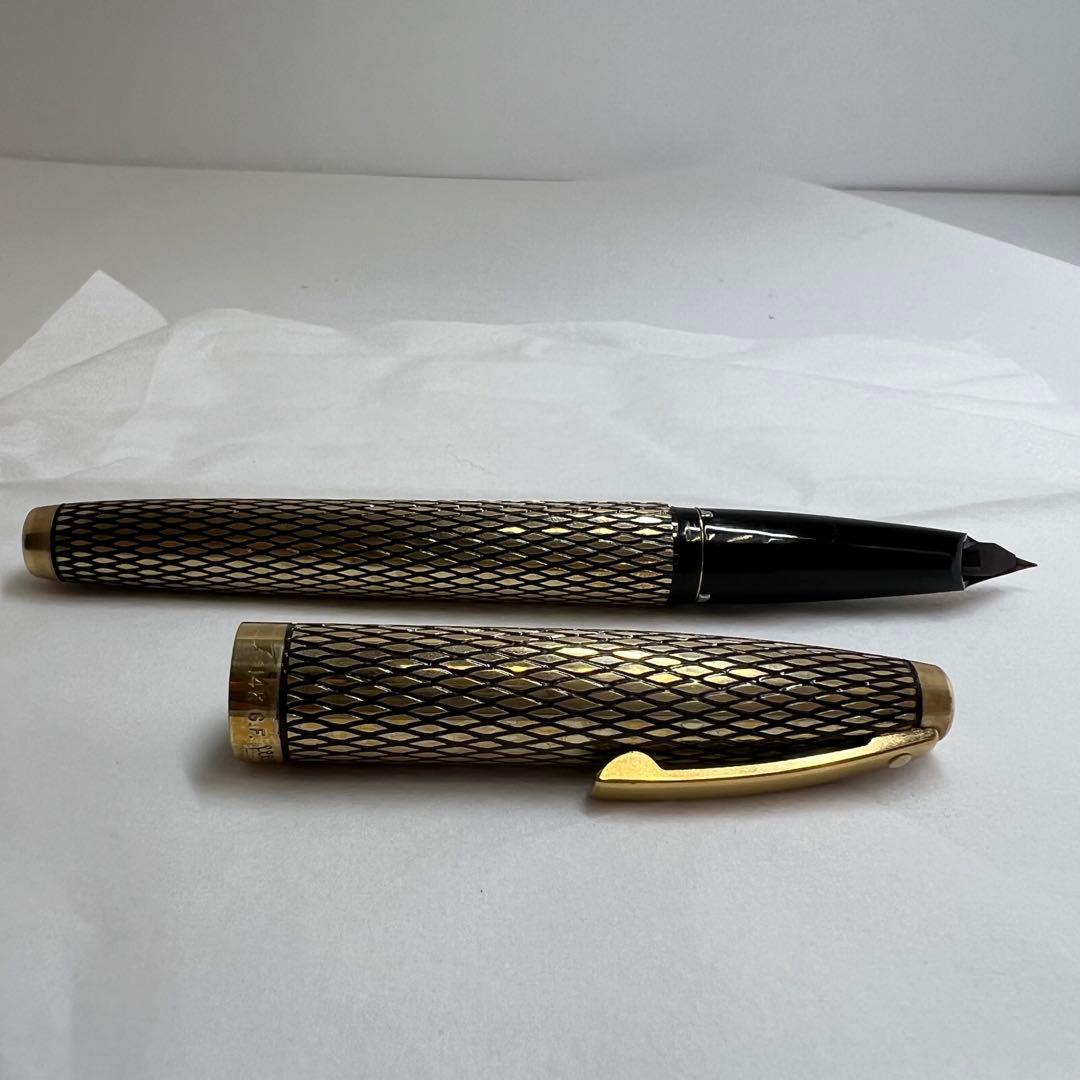 シェーファー　ペン先14K 万年筆　13cm 22.1g 東K8-0111☆2F