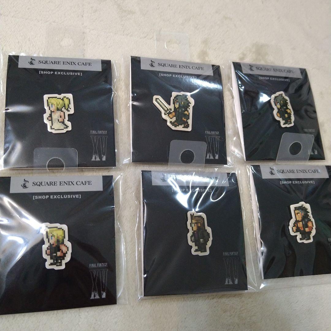 FF15 スクエニカフェ ピンズ ノクトイグニスプロンプトグラディオ