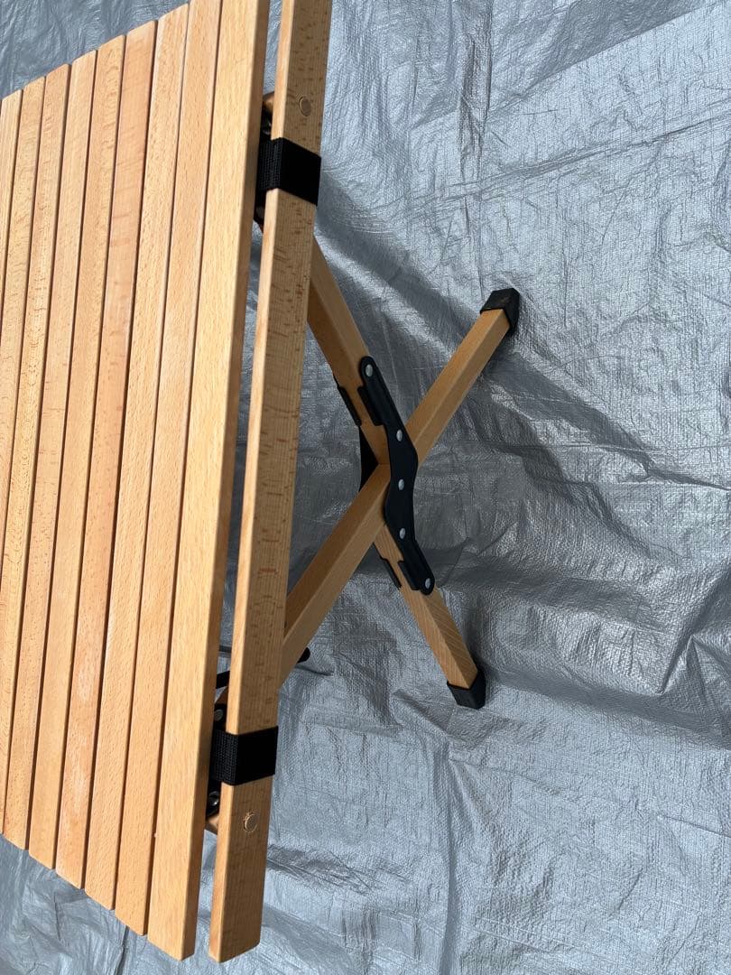 ハイランダー 木製折りたたみテーブル