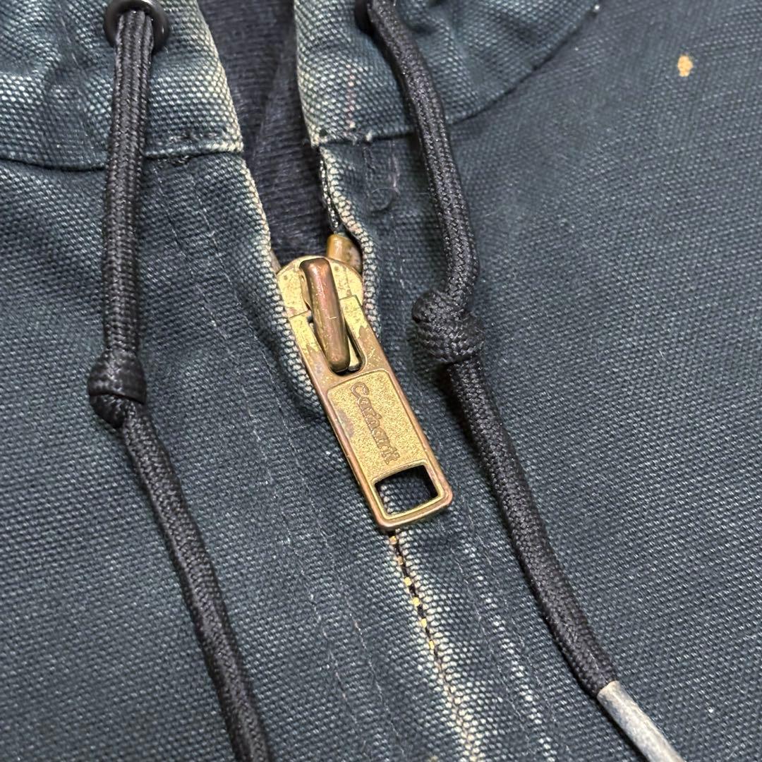 Carhartt アクティブジャケット キルティング ダック地 深緑 2XL