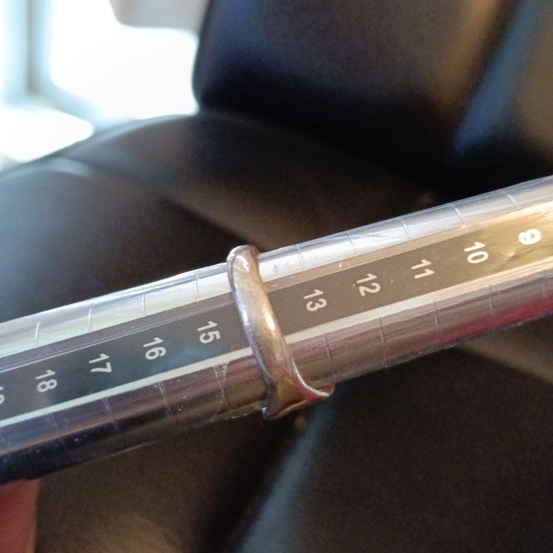 シルバーリング 彫刻デザイン　卍　ビンテージ