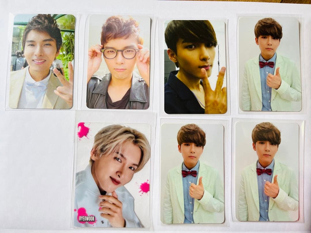 【貴重】super junior リョウク トレカ 49枚セット　特典トレカ