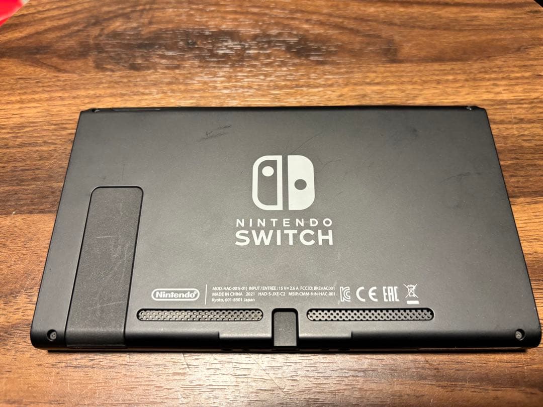 Nintendo Switchネオンパープル +ドッグセット・SDカード・ケース
