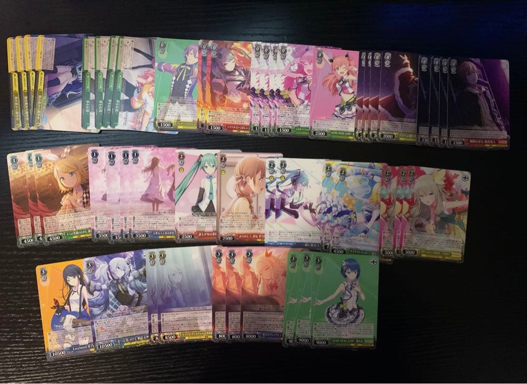 ヴァイスシュヴァルツ プロセカ デッキ+パーツ