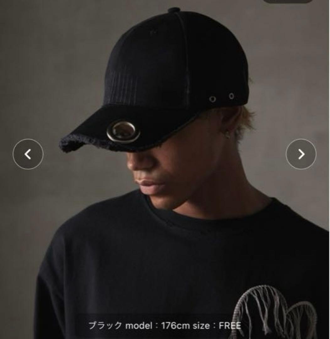 ☆GRANCY アイレットデザインダメージキャップ☆ - メルカリ