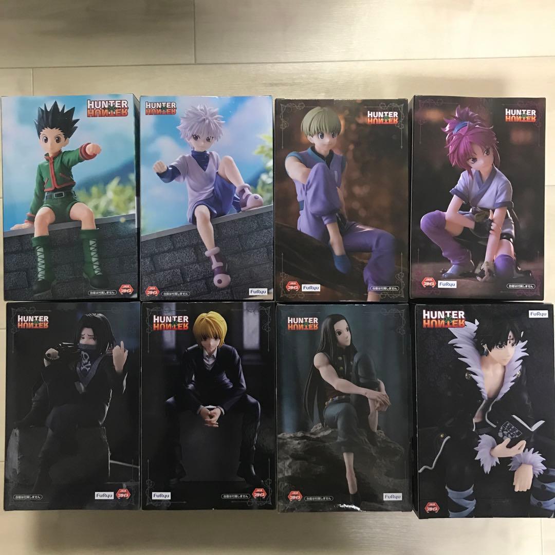 HUNTER×HUNTER ぬーどるストッパーフィギュア 8点セット【未開封品】 6