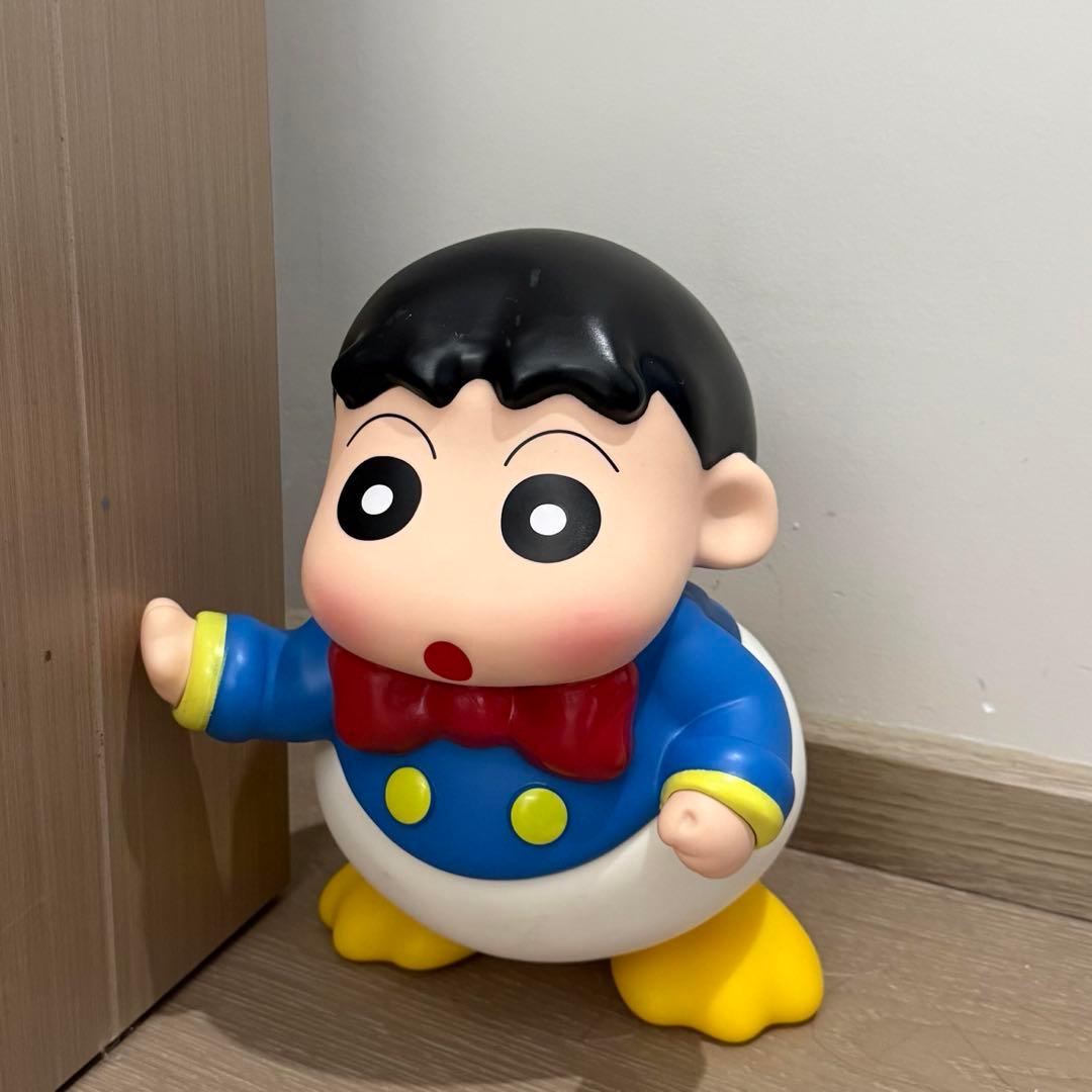 クレヨンしんちゃん ドナルドダック風フィギュア 約40cm