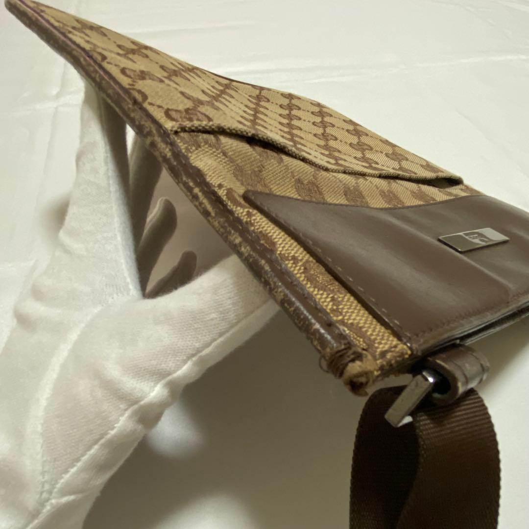 GUCCI グッチ ショルダーバッグ GG柄 ブラウン