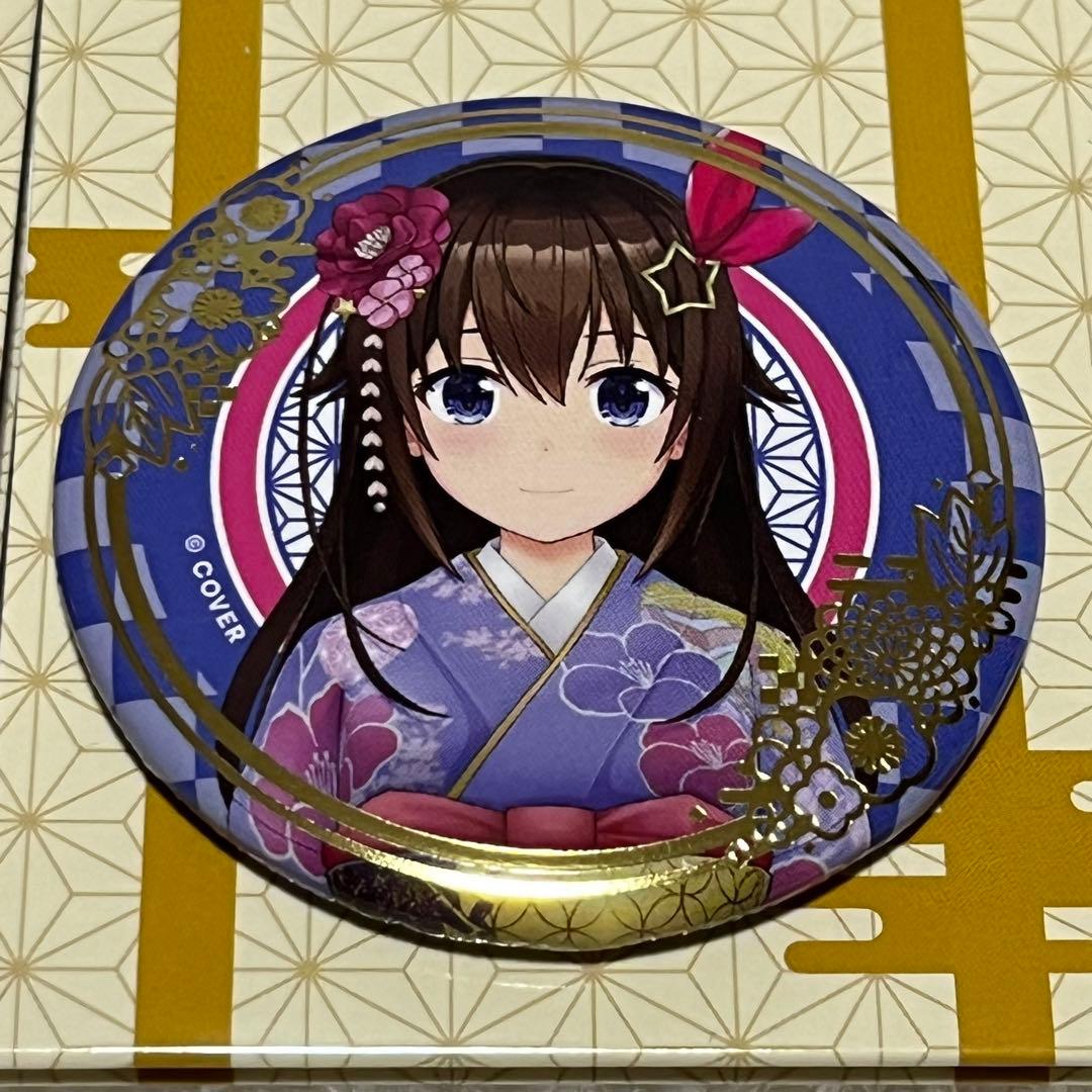 ホロライブ天音かなた正月缶バッジ