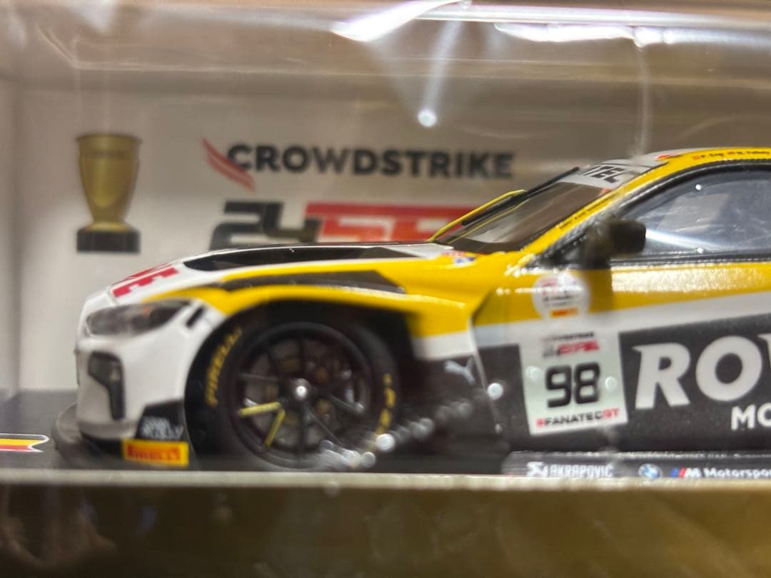 スパーク1/43 BMW M4 GT3 ROWE Racing 2023スパ優勝