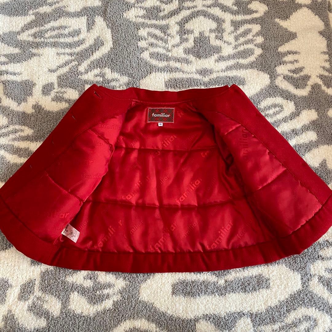 ファミリアfamiliar♡90 コート、ジャケット
