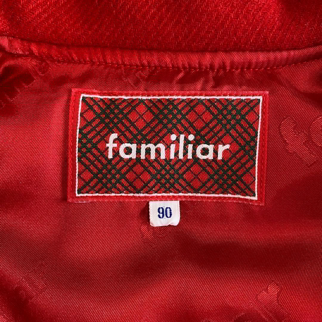 ファミリアfamiliar♡90 コート、ジャケット