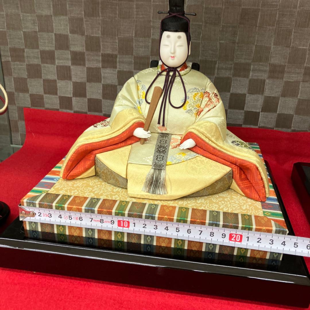 お値下げしました。真多呂木目込雛人形