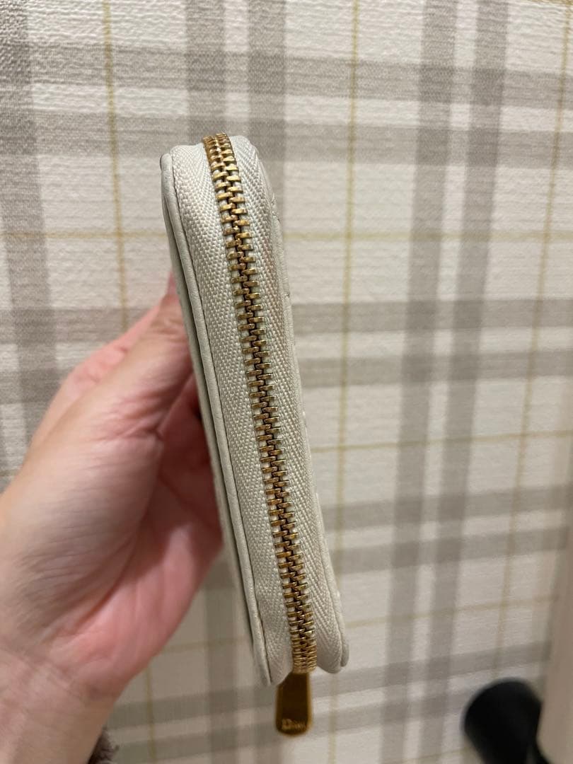 DIOR　ディオール　CARO LAVENDER ウォレット　ハート柄　小銭入れ