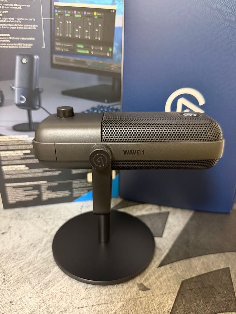 Elgato Wave:1 コンデンサーマイク