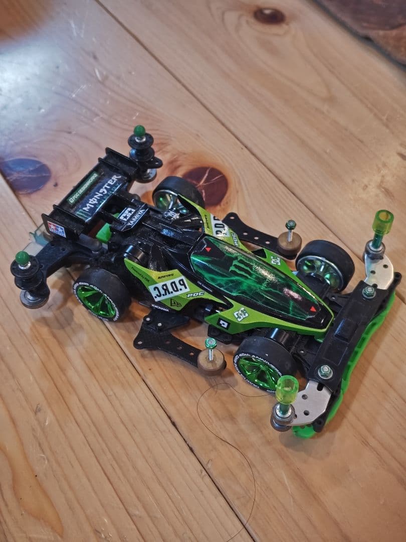 ★値下げミニ四駆　完成品　レイスピアー　B-MAX仕様　MONSTER　カスタム