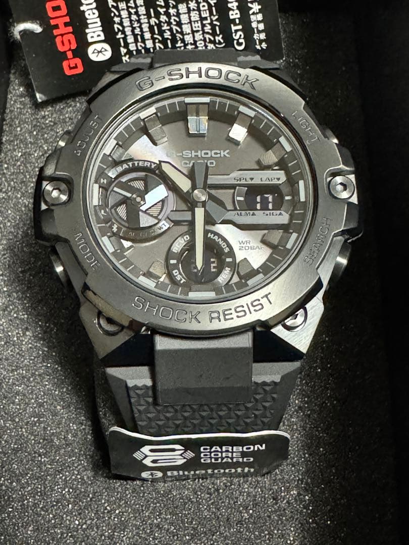 時計 CASIO G-SHOCK GST-B400BB-1AJF