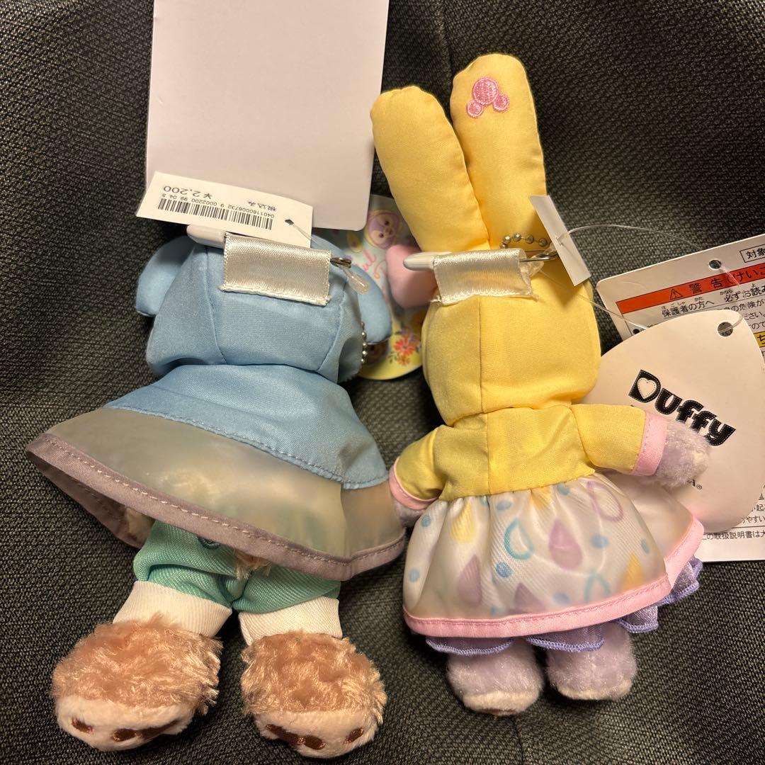 ダッフィーステラルー★ぬいぐるみバッジ ビューティフルレイニーデイズ★新品未使用