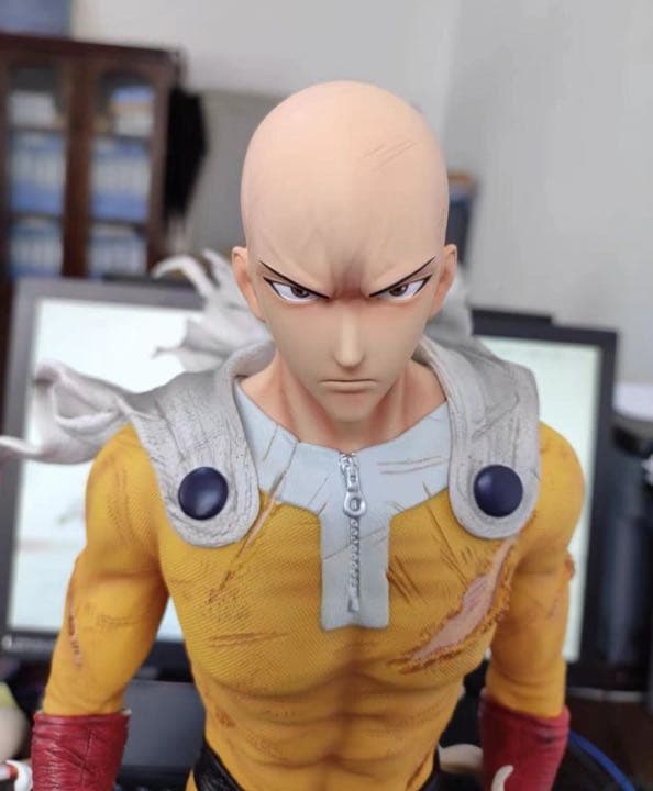 ワンパンマン ハゲマント 1/4 ガレージキット ガレキ スタチュー⑤の