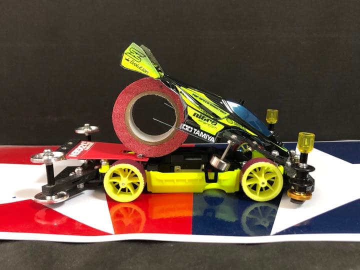 ミニ四駆 完成品 MSフレキ フルカスタム仕様 ネオヴァンキッシュ