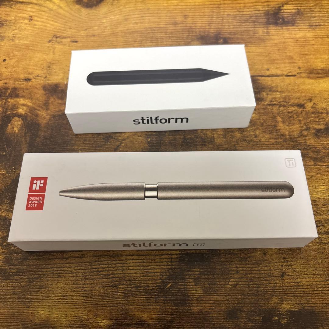 【希少】【新品】stilform チタニウムボールペン& Aeon Nano