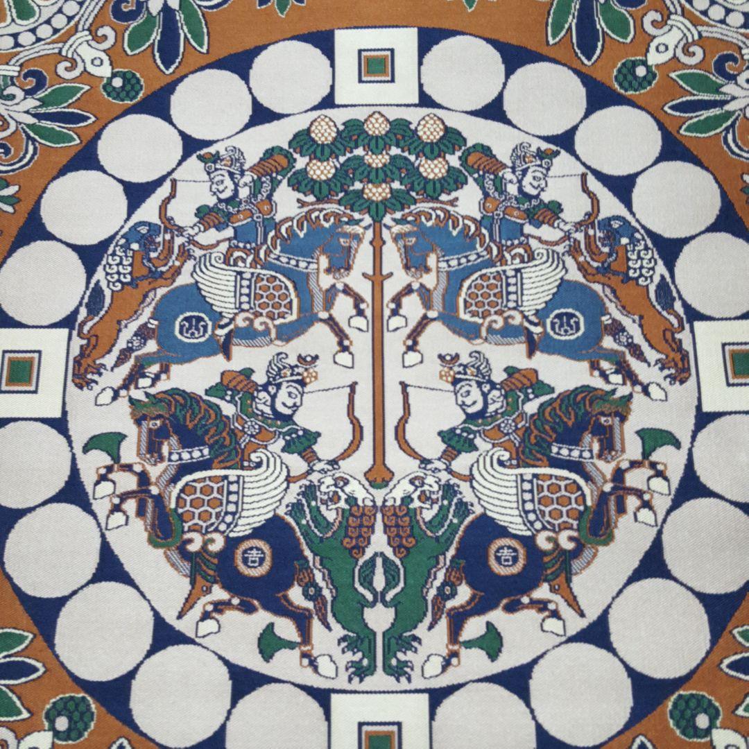 龍村平蔵 四天王獅猟紋様錦 タペストリー G103240881 - 生地/糸工場