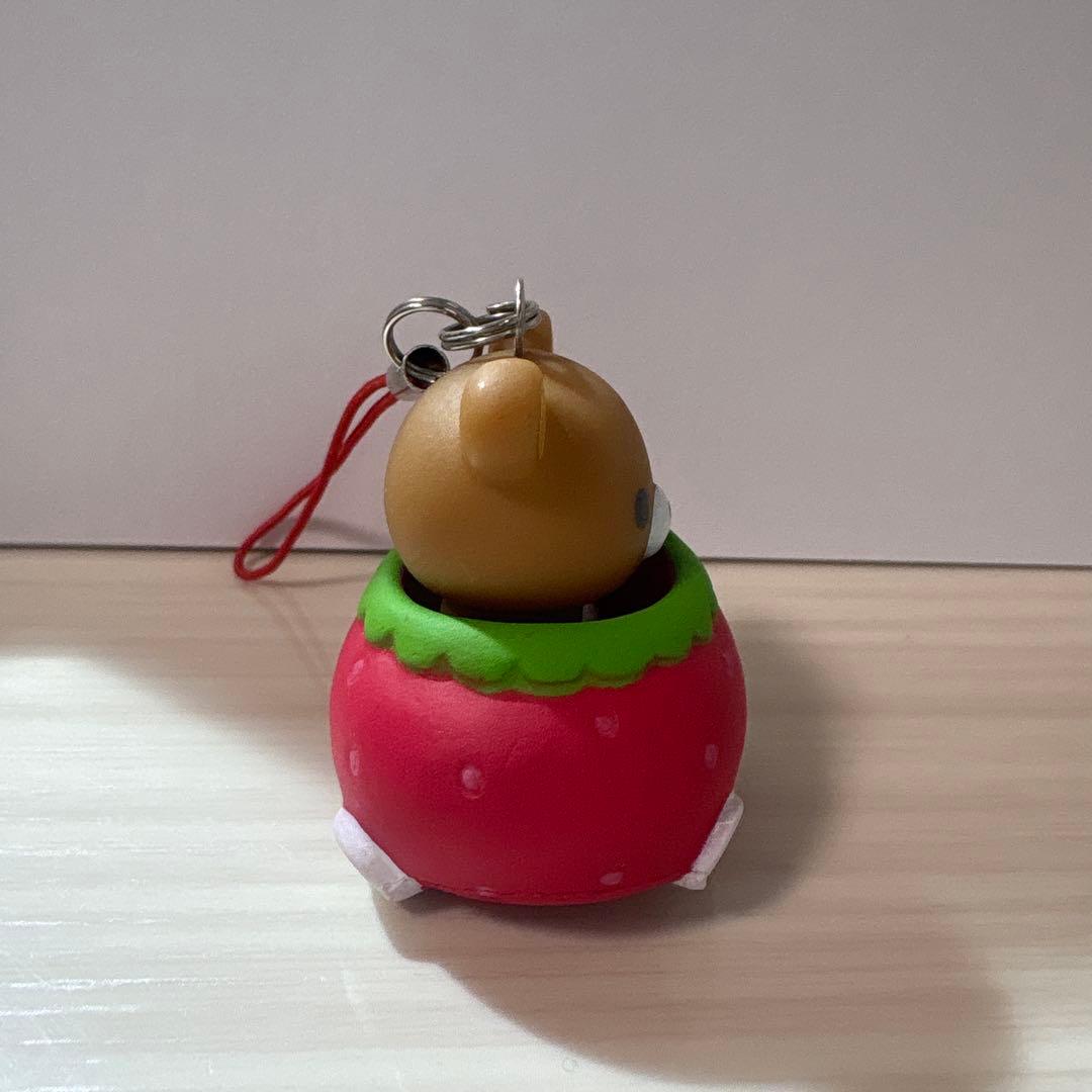 【希少✨】リラックマ　まったりイチゴマスコット　スクイーズ