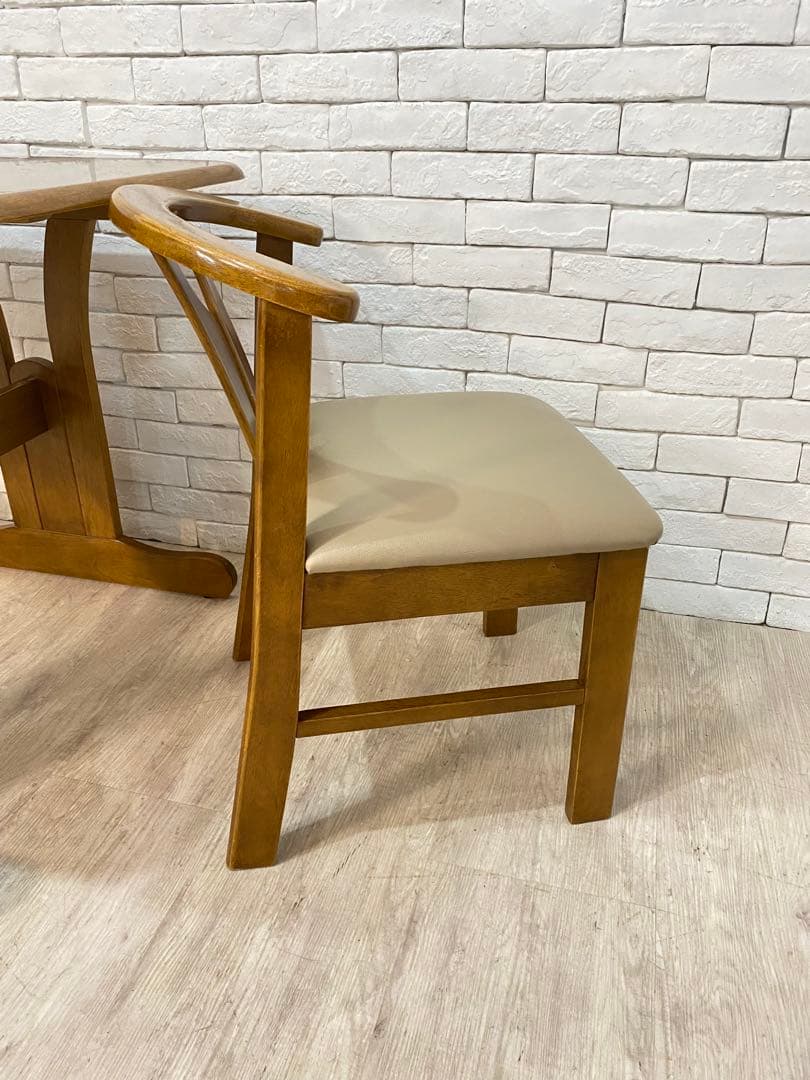 【東京都23区配送無料】ビンテージ　ダイニングテーブル　チェア　セット　机　椅子