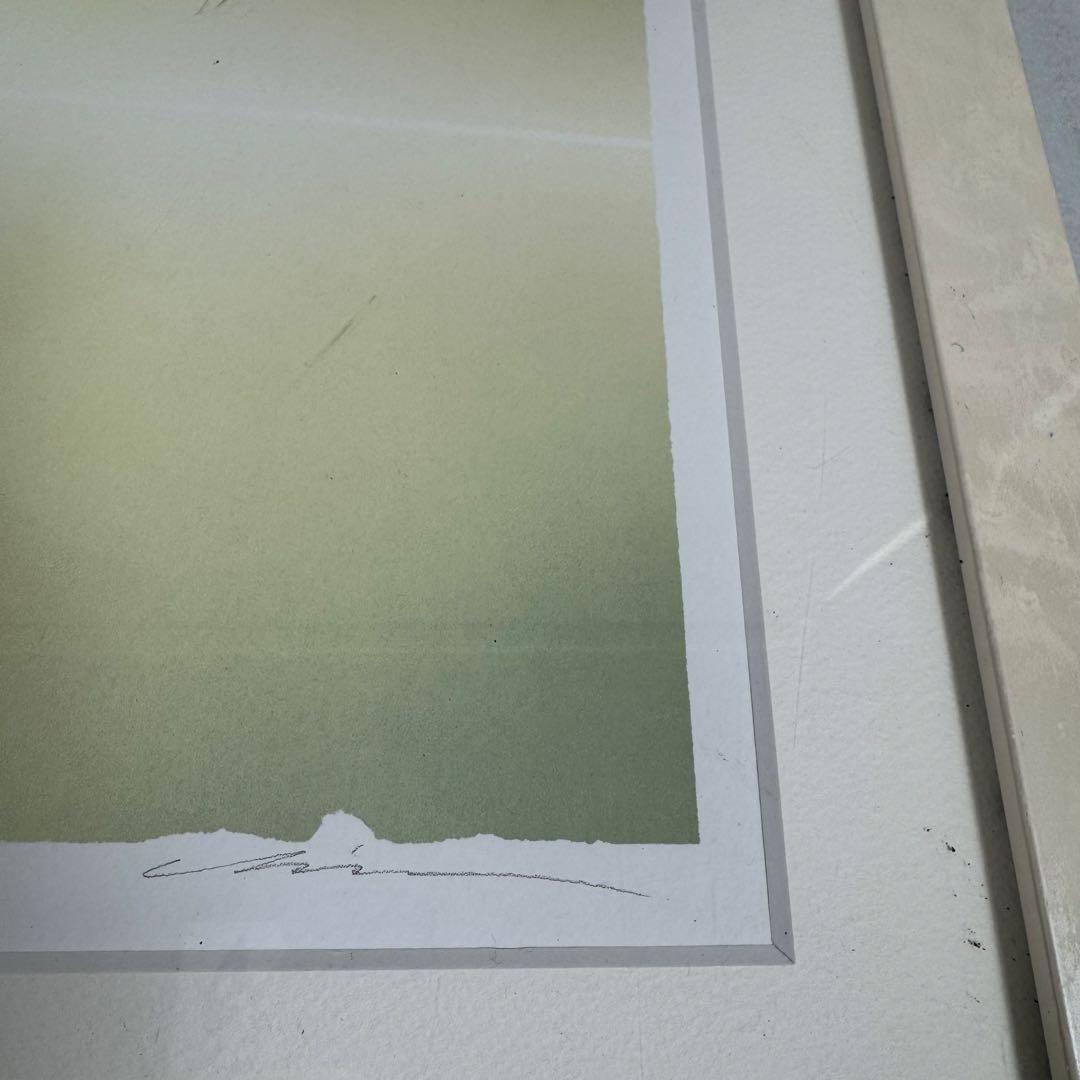 ChieArt 　直筆サイン入り版画「光の扉」　完売品　222枚限定