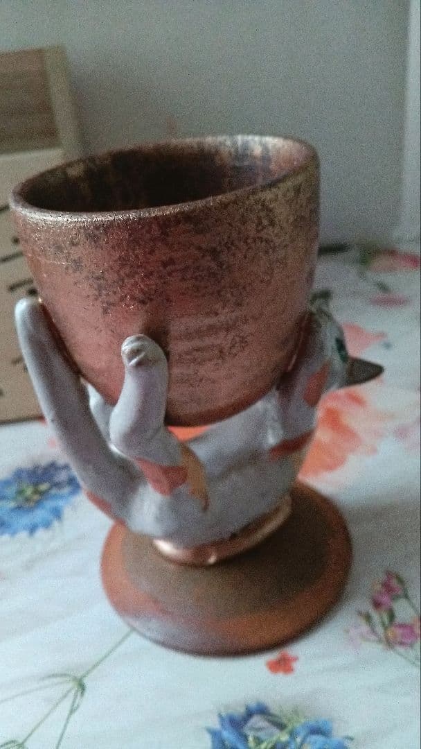 西村芳弘　アニマル杯　ネコノ話　セラミック　東京大丸　個展購入