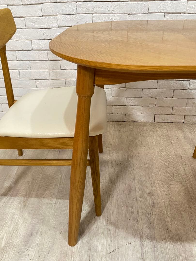 【東京都23区配送無料】ダイニングテーブル　チェア　2脚　3点セット　リビング