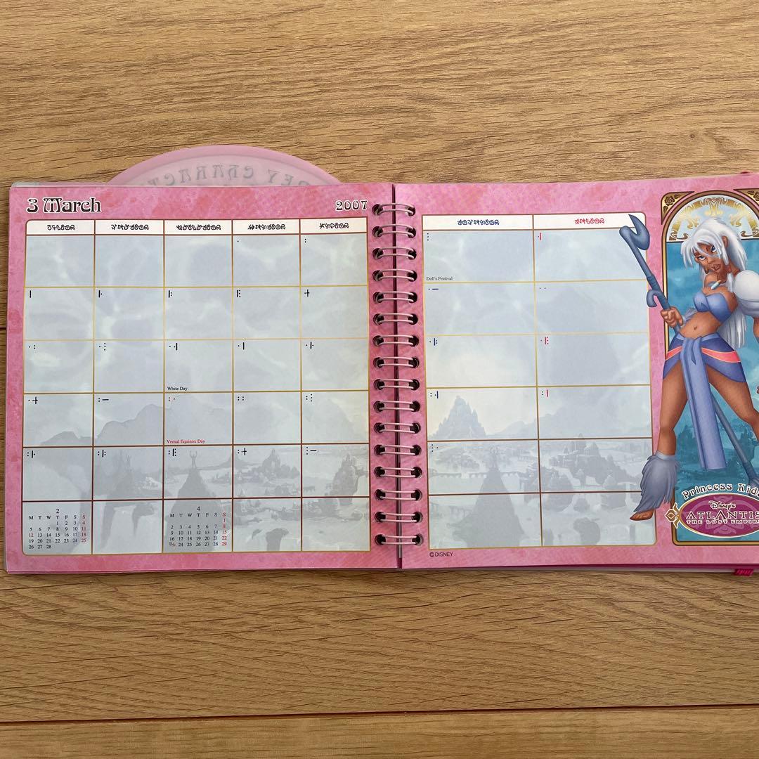 超希少品　初期ディズニーヒロインズ　スケジュールブック