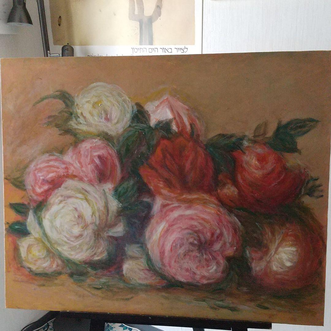 油絵 ルノワール 模写  91×73cm