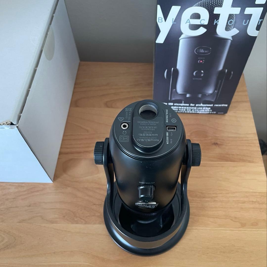 Blue Yeti ブラック コンデンサーマイク