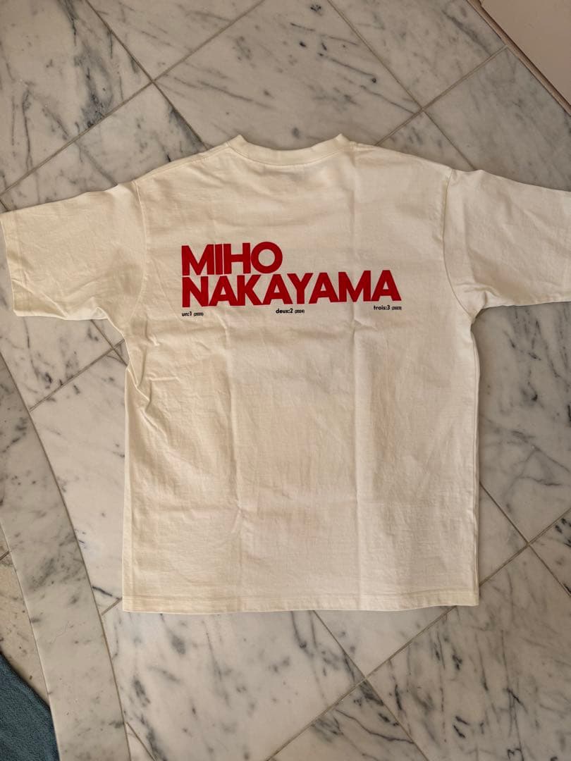 中山美穂 MIHO NAKAYAMA 40th Anniversary Tシャツ - メルカリ