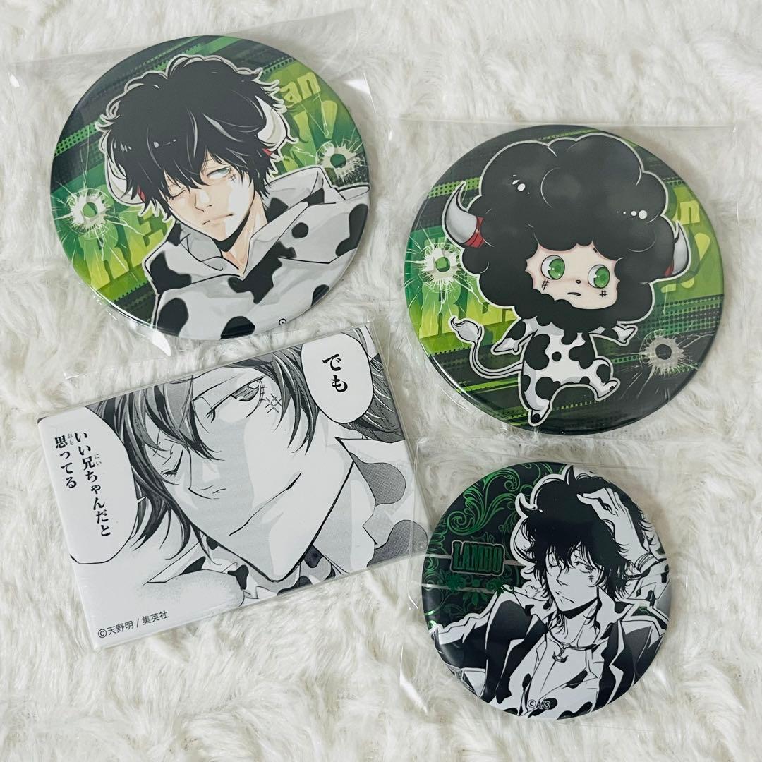 天野明展 中野 缶バッジ XANXUS 家庭教師ヒットマンREBORN!_アート缶